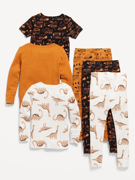 Unisex 6Piece Printed Pajama Set for Toddler & Baby Old Navy