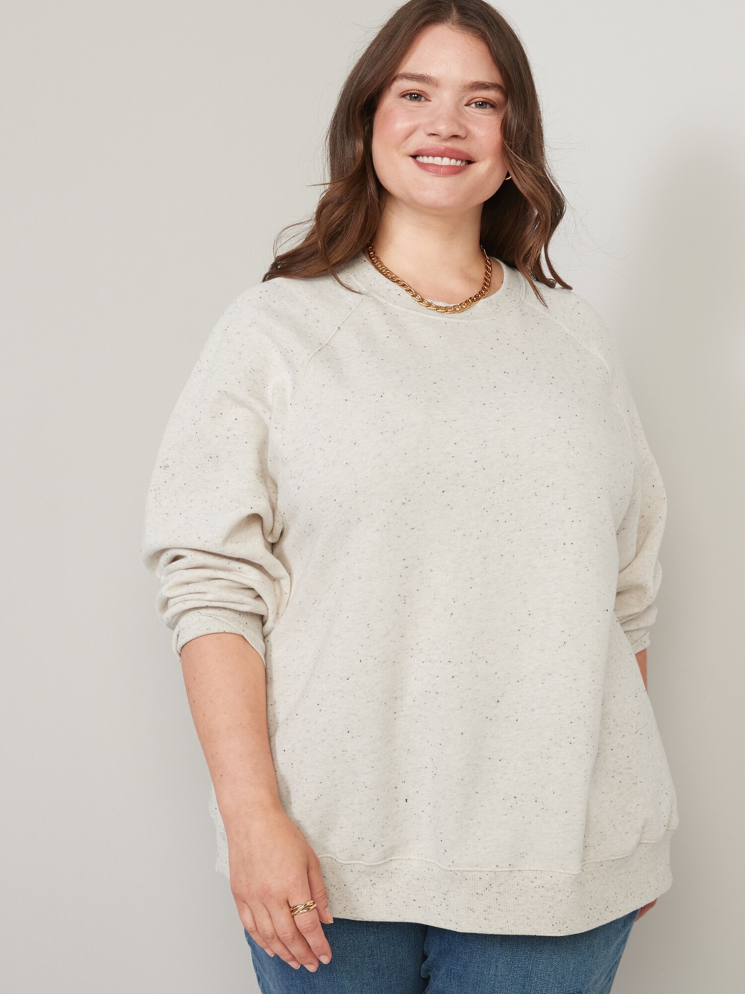 old navy oatmeal sweater