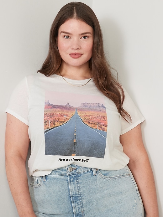 Image number 7 showing, Matching Graphic T-Shirt for Women