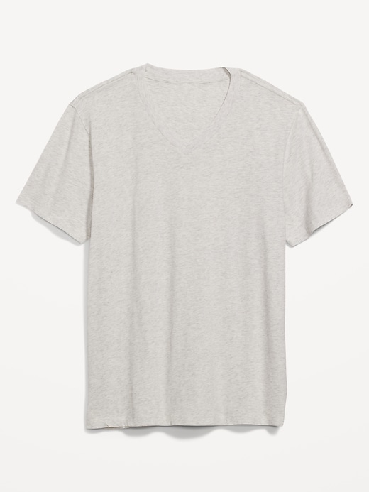 Image number 4 showing, Soft-Washed V-Neck T-Shirt for Men