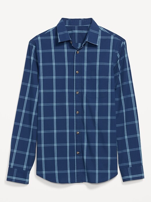 Image number 4 showing, Regular-Fit Built-In Flex Patterned Everyday Shirt for Men