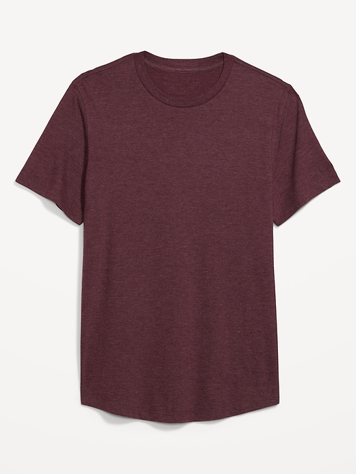 Image number 4 showing, Soft-Washed Curved-Hem T-Shirt