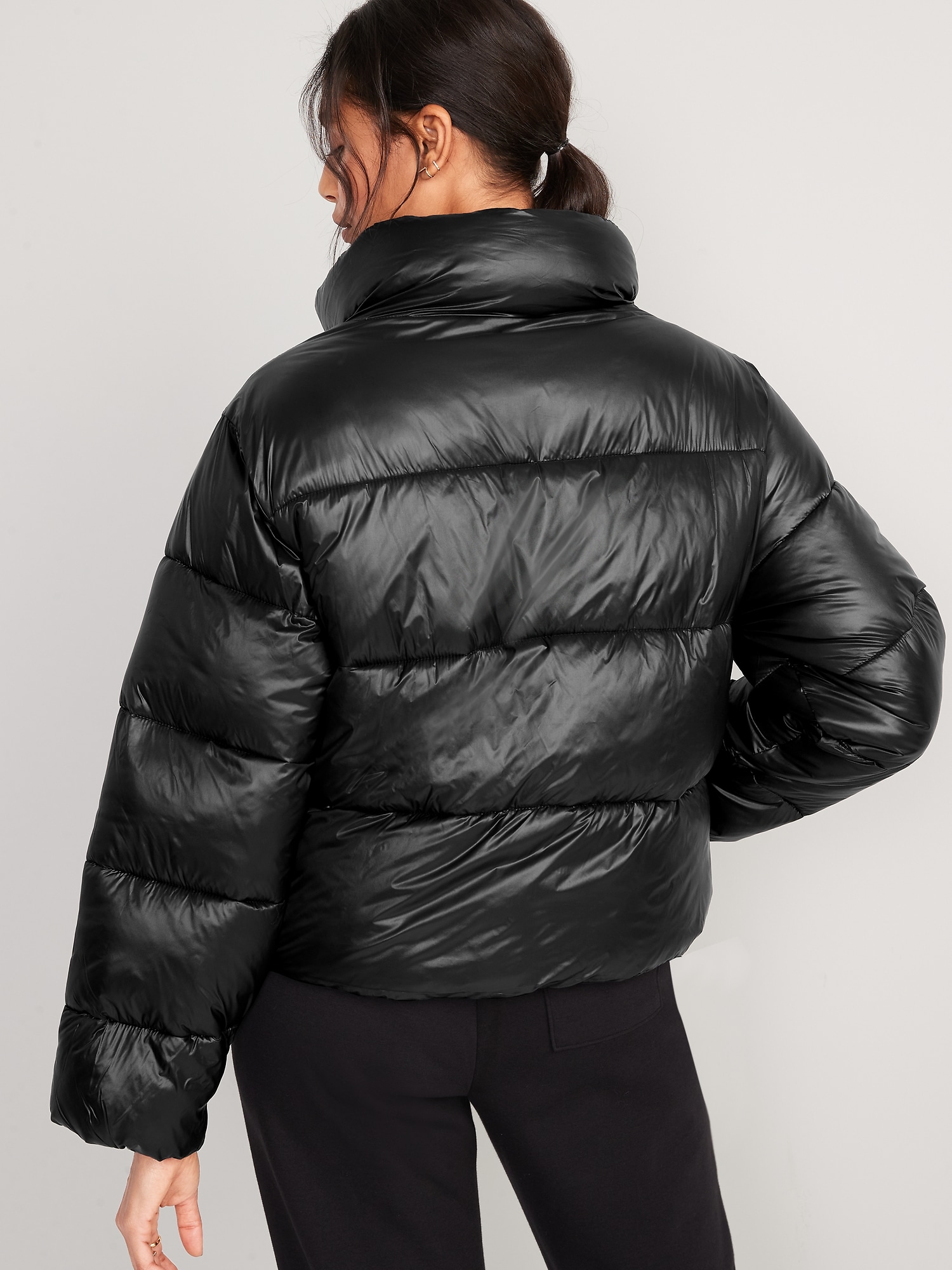Water-Resistant Frost Free Short Puffer Jacket | Old Navy