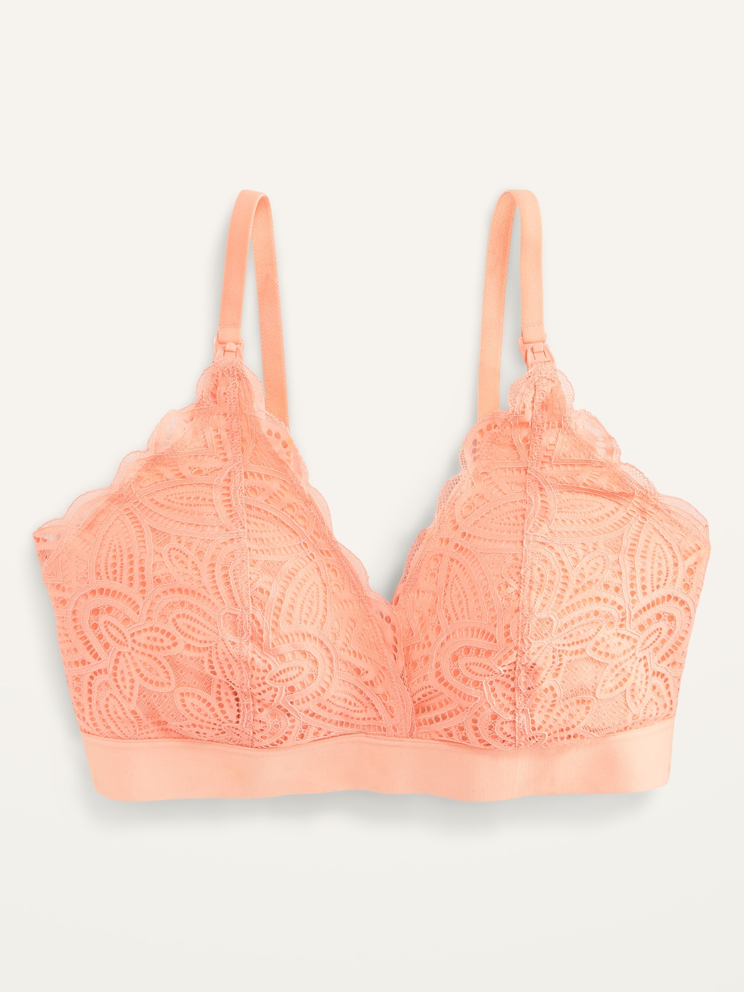 Maternity Lace Nursing Bralette Old Navy