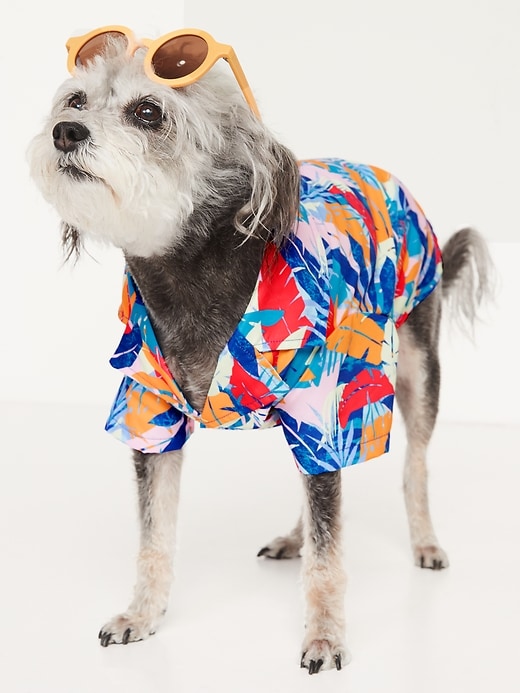 View large product image 1 of 2. Printed Resort Shirt for Pets
