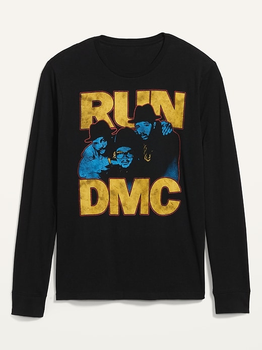 View large product image 1 of 3. Run-DMC™ Gender-Neutral Long-Sleeve T-Shirt for Adults
