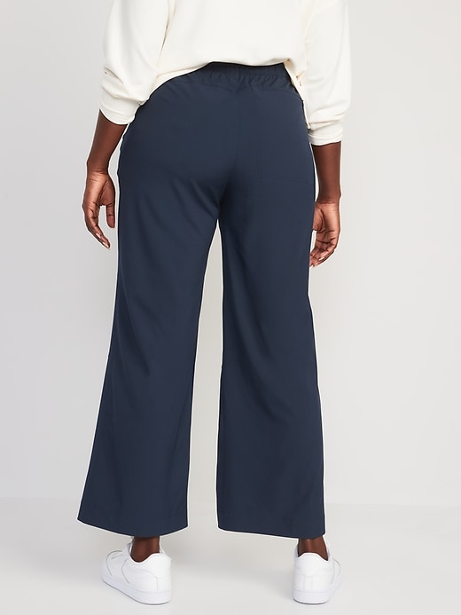 High-Waisted StretchTech Wide-Leg Pants for Women | Old Navy