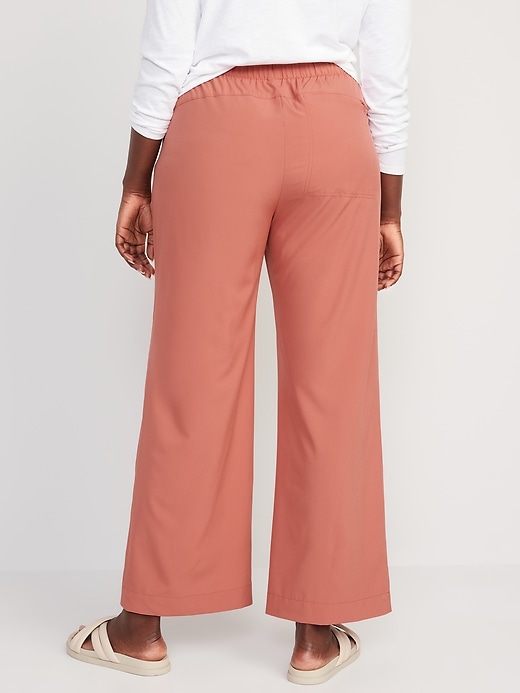 Image number 6 showing, High-Waisted StretchTech Wide-Leg Pants