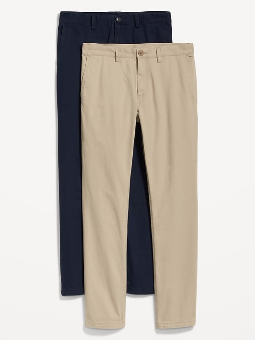View large product image 1 of 1. Slim Lived-In Non-Stretch Chino Pants 2-Pack