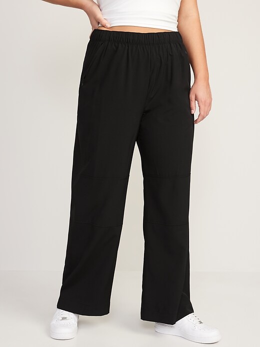 Image number 5 showing, High-Waisted StretchTech Wide-Leg Pants