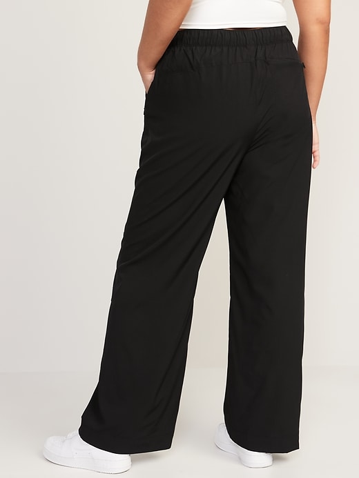 Old Navy High-Waisted StretchTech Wide-Leg Pants for Women - ShopStyle