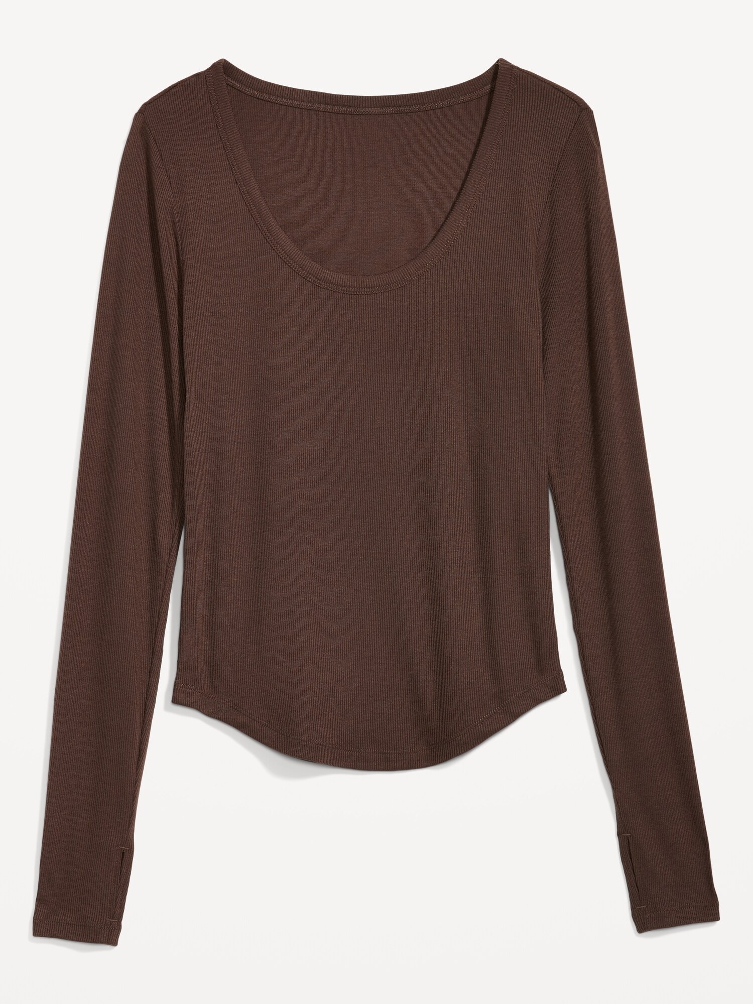 UltraLite Long-Sleeve Rib-Knit Top | Old Navy