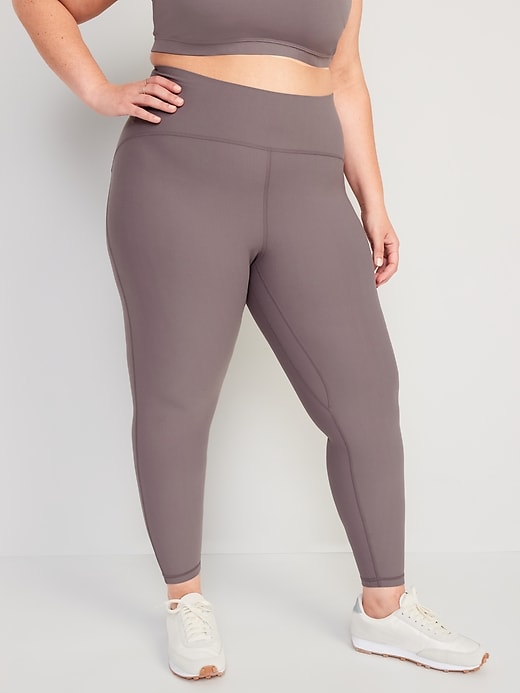Image number 7 showing, NEW! Extra High-Waisted PowerLite Lycra® ADAPTIV 7/8-Length Leggings for Women