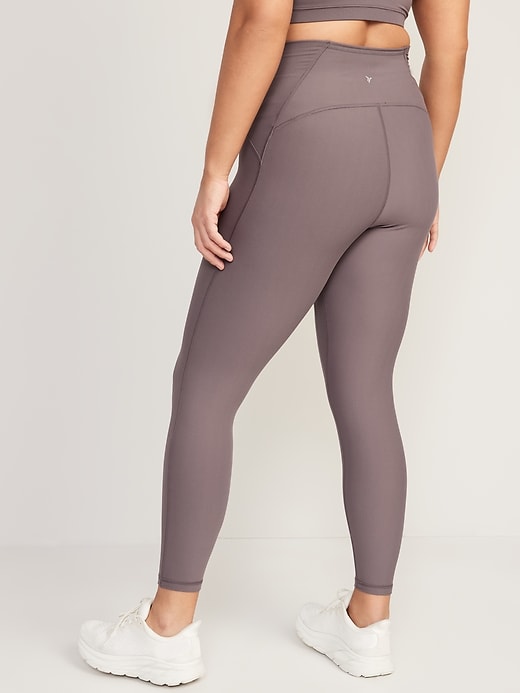 Image number 6 showing, NEW! Extra High-Waisted PowerLite Lycra® ADAPTIV 7/8-Length Leggings for Women