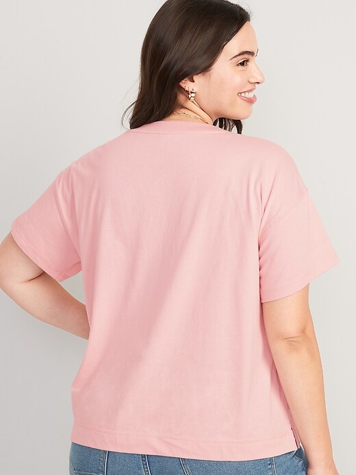 Image number 6 showing, Short-Sleeve Vintage T-Shirt for Women