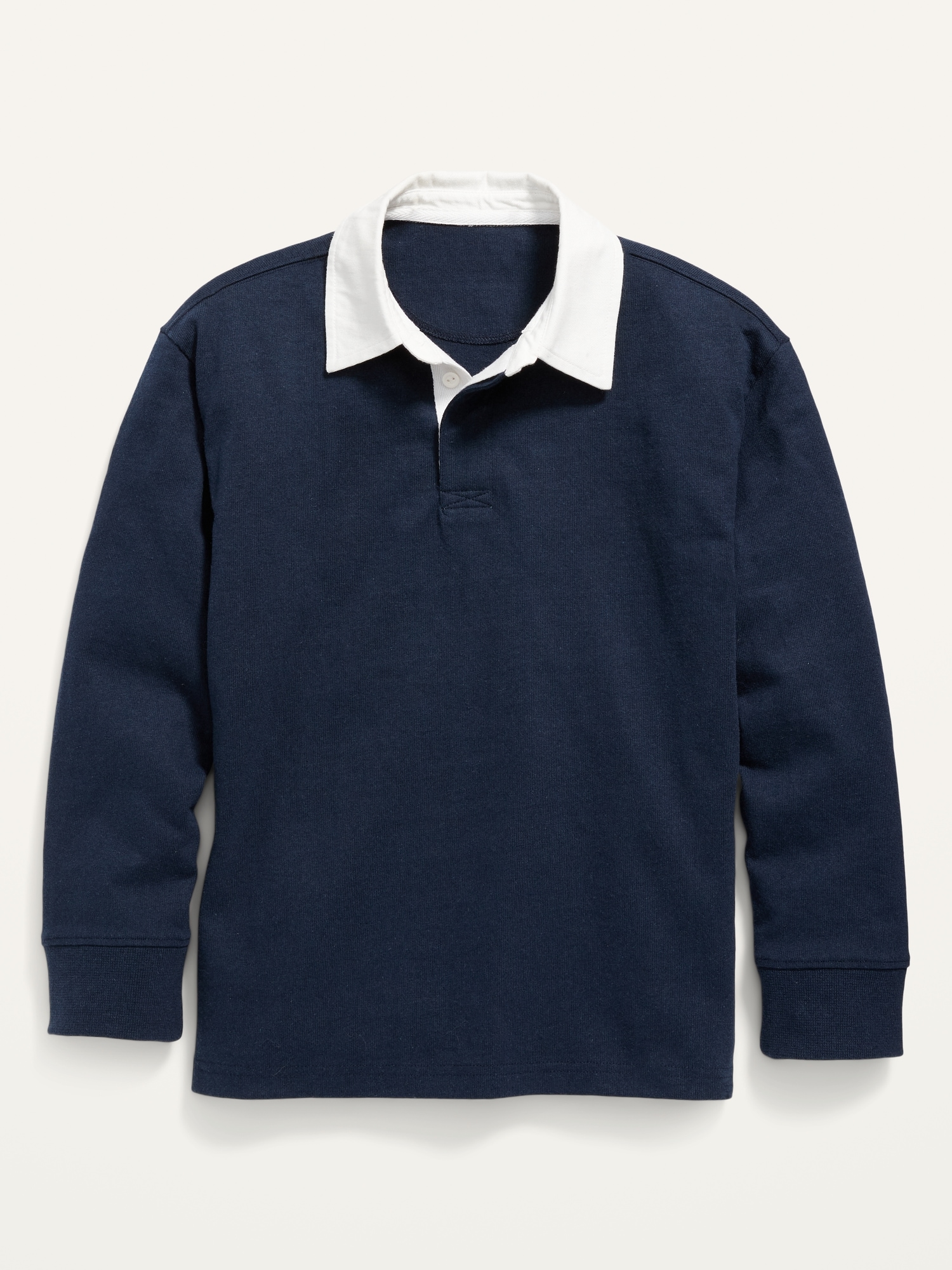Long-Sleeve Rugby Polo Shirt for Boys | Old Navy