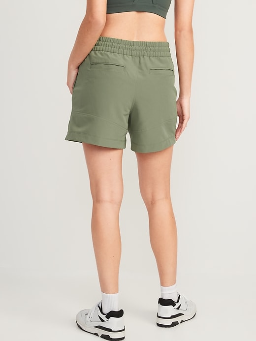 Old Navy Women's High-Waisted StretchTech Shorts -- 4-inch inseam