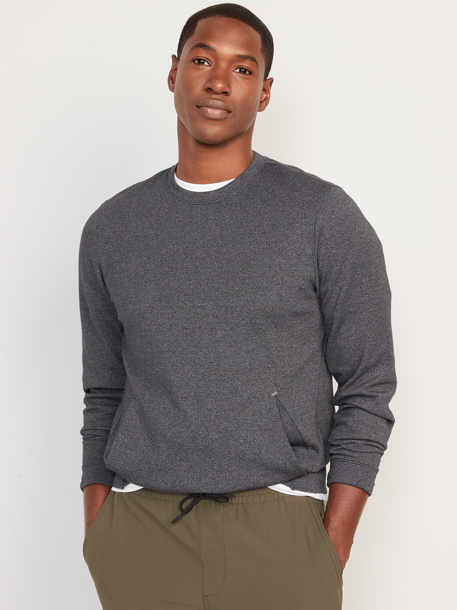 Dynamic Fleece Hidden-Pocket Sweatshirt for Men | Old Navy