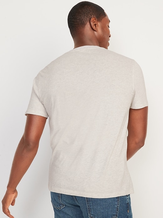Image number 2 showing, Soft-Washed V-Neck T-Shirt for Men