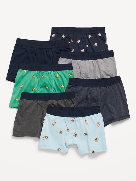Old Navy Printed Boxer-Briefs Underwear 7-Pack for Boys. 1