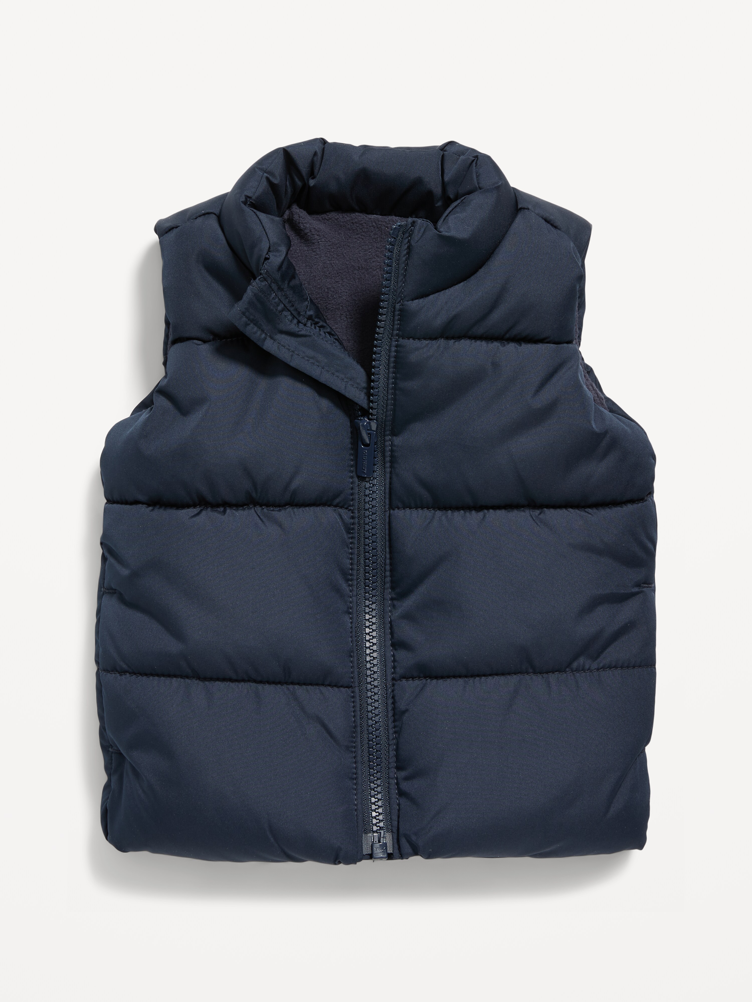 old navy blue puffer vest