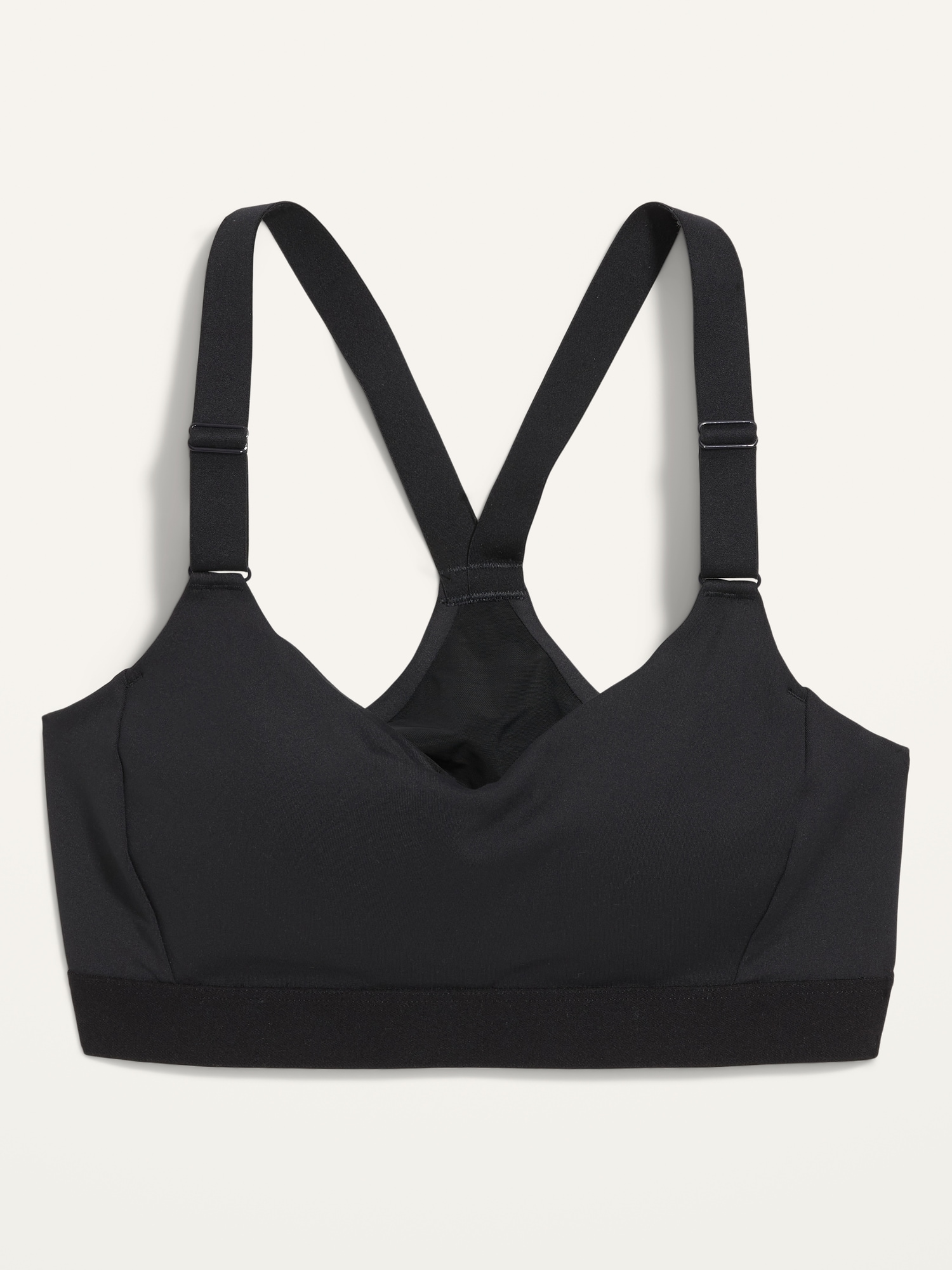 Buy Medium Impact Padded Sports Bra with Cutout Back in Navy Online India,  Best Prices, COD - Clovia - BR2056P08