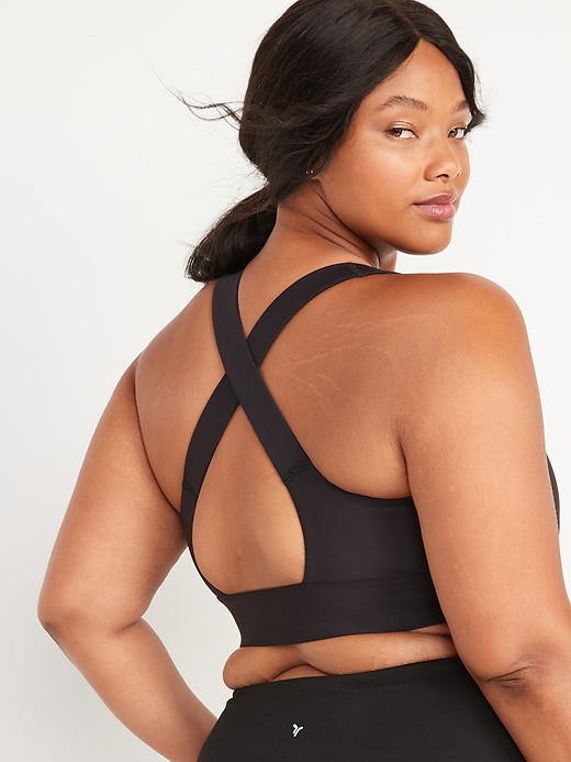 Image number 2 showing, Medium Support PowerSoft Sports Bra 2X-4X