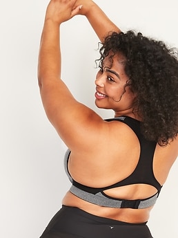 Old Navy Medium-Support Plus-Size Racerback Sports Bra, 21 Pieces of Size-Inclusive  Activewear That Will Get You Excited to Hit the Gym