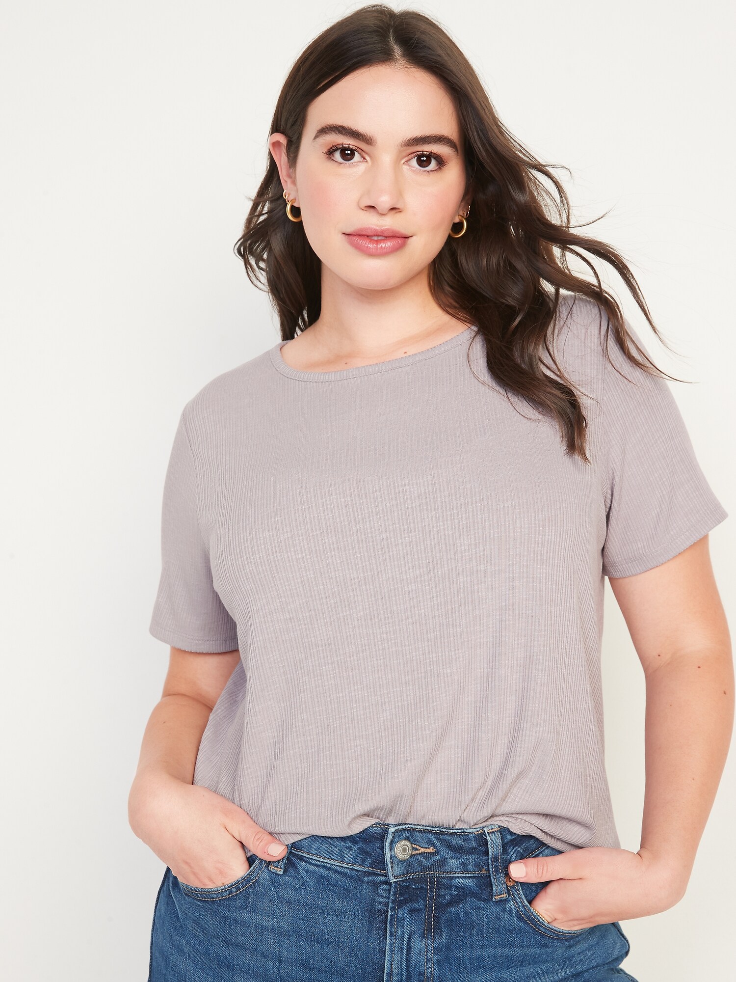 old navy luxe crew neck