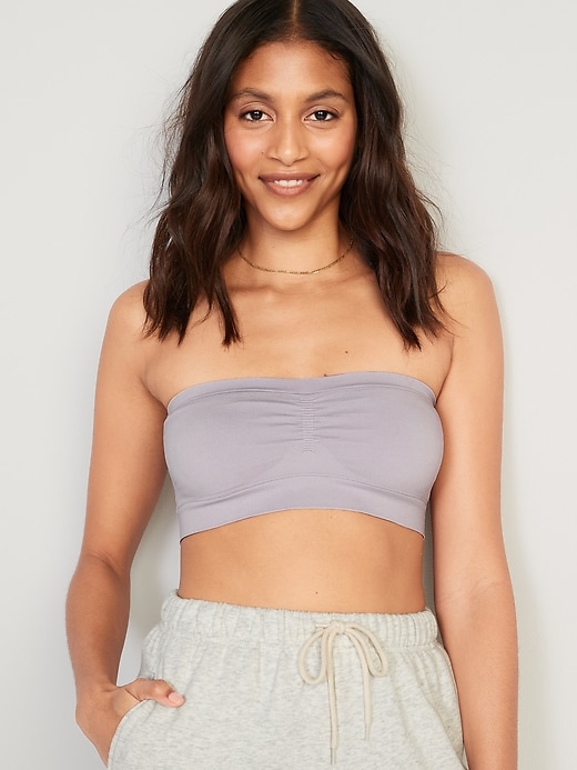 Image number 1 showing, Seamless Bandeau Bralette Top