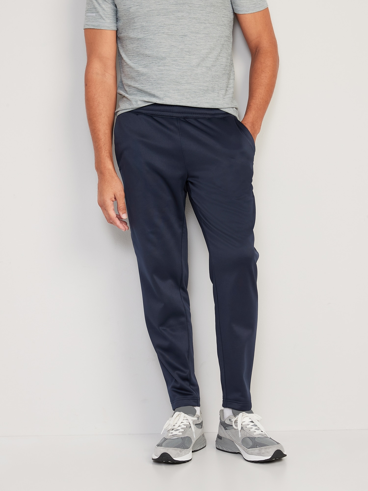 Old Navy Go-Dry Tapered Performance Sweatpants for Men blue. 1