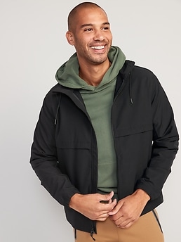 ジャケット・アウター Nylon Water-repellent Zip-up Jacket OVY cn50607496.jpg