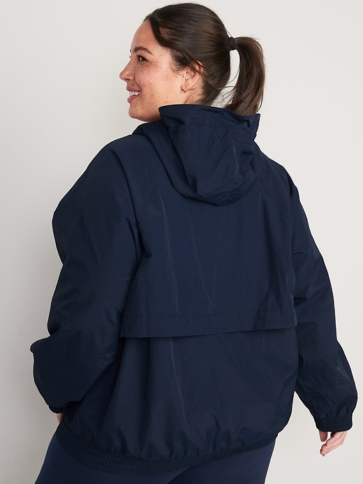 Image number 8 showing, Water-Resistant Hooded Performance Zip Jacket