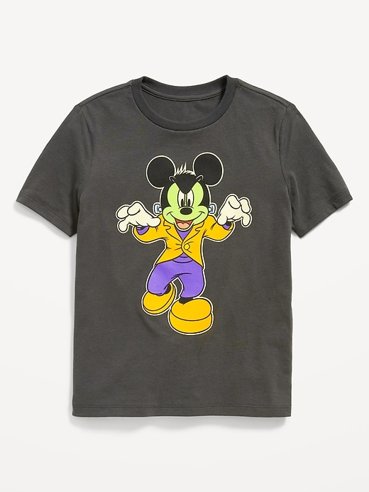 View large product image 1 of 2. Disney© Matching Halloween Gender-Neutral T-Shirt for Kids