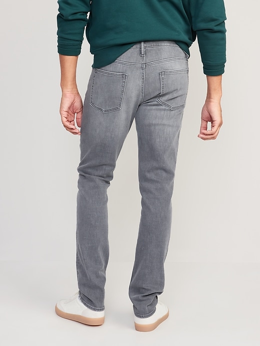 Image number 2 showing, Slim 360° Stretch Performance Gray Jeans for Men
