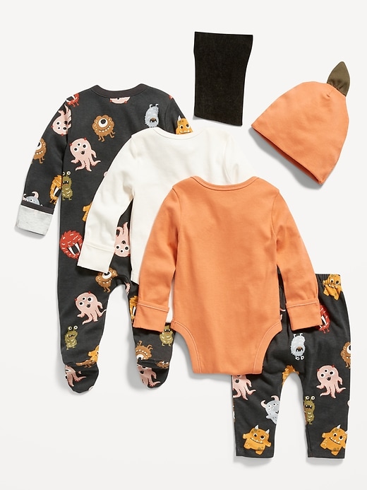 View large product image 2 of 3. Unisex 5-Piece Layette Set for Baby