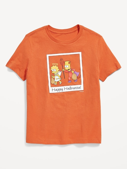 The Simpsons™ Gender-Neutral Halloween Graphic T-Shirt for Kids