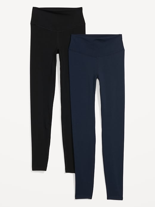 Image number 1 showing, Extra High-Waisted PowerChill Hidden-Pocket Leggings 2-Pack
