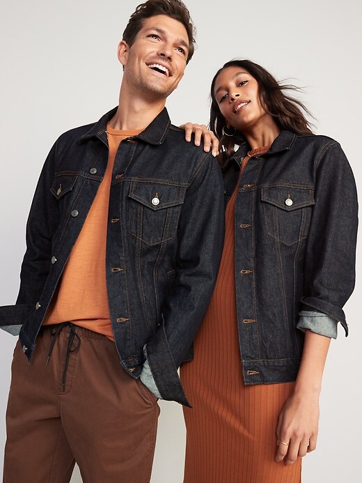 Old Navy - Gender-Neutral Non-Strretch Jean Jacket for Adults