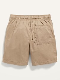 View large product image 4 of 4. Twill Non-Stretch Jogger Shorts for Boys (Above Knee)