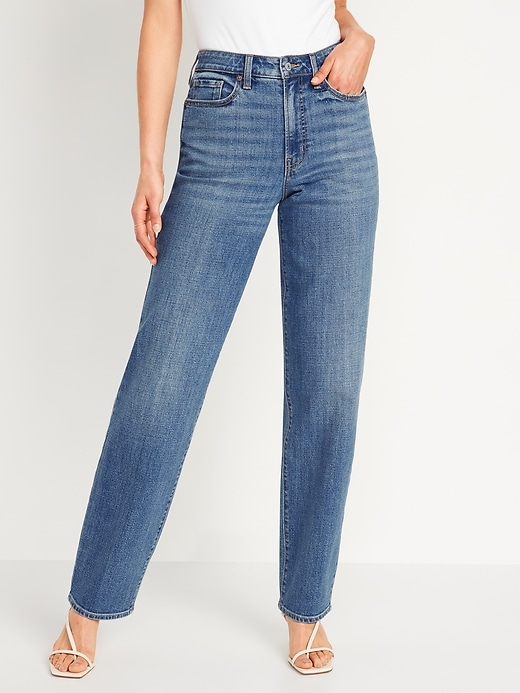 Image number 1 showing, High-Waisted O.G Loose Jeans for Women