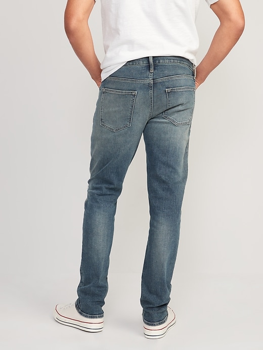 Image number 2 showing, Slim Built-In Flex Rip & Repair Plaid Patch Jeans