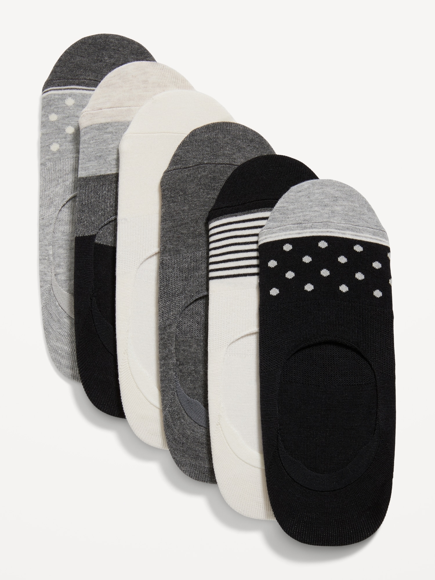 NoShow Sneaker Socks 6Pack for Women Old Navy