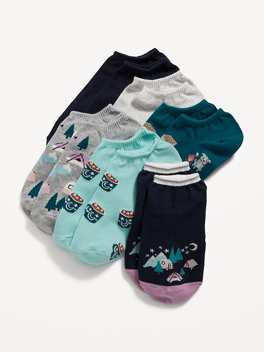 Old Navy Novelty Ankle Socks 6-Pack for Women. 8