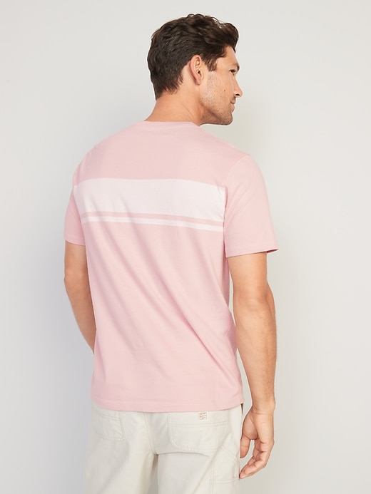 Image number 2 showing, Soft-Washed Center-Stripe T-Shirt
