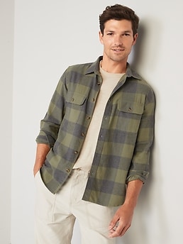 old navy buffalo plaid shirt