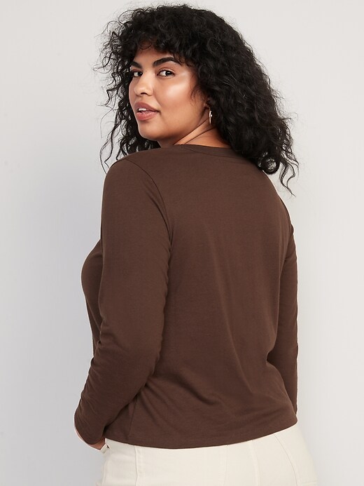 Image number 6 showing, Long-Sleeve EveryWear T-Shirt for Women