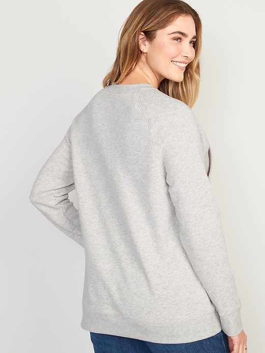 Maternity Vintage Nursing Sweatshirt | Old Navy