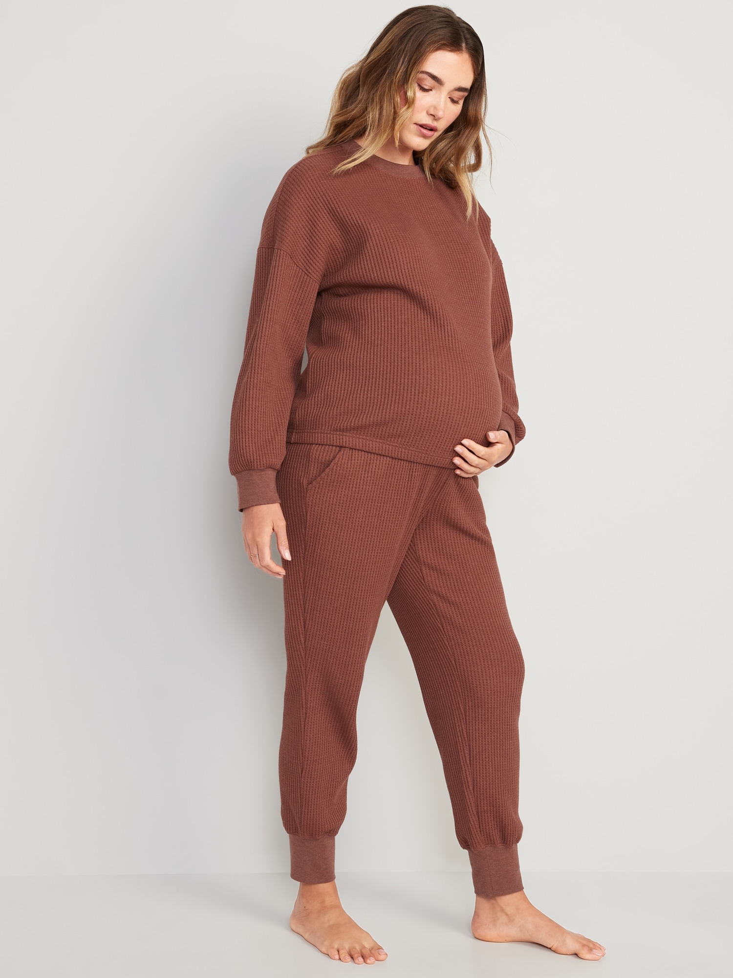 Thermal Knit Pajama Set