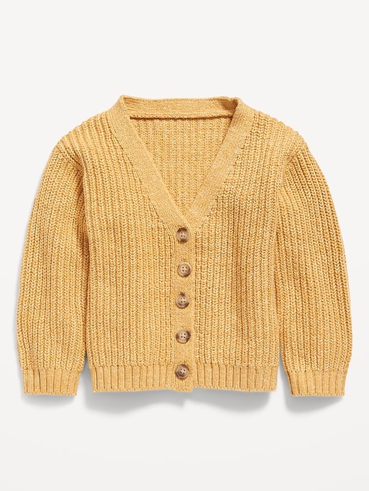 View large product image 1 of 3. V-Neck Button-Front Cardigan for Toddler Girls